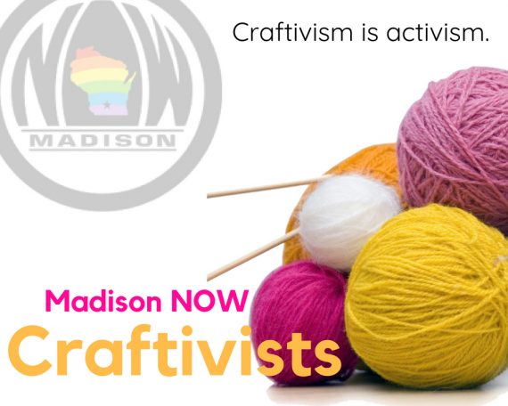 Madison NOW Craftivism Committee logo